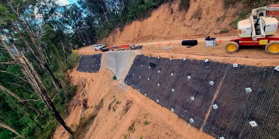 Illustrative image of Slope stability analysis in Geelong