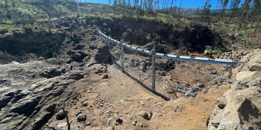 Illustrative image of Debris flow analysis in Geelong